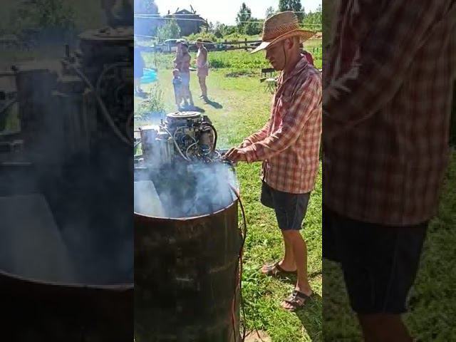 Вихрь 30 с микропроцессорным зажиганием. Заводим.