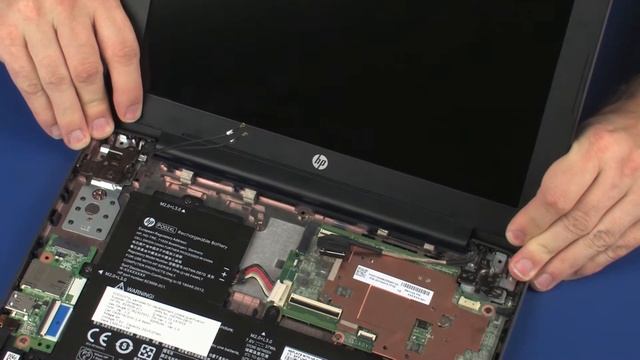 Replace the Display Panel Assembly | HP Stream 11-r000 Notebook PC | HP