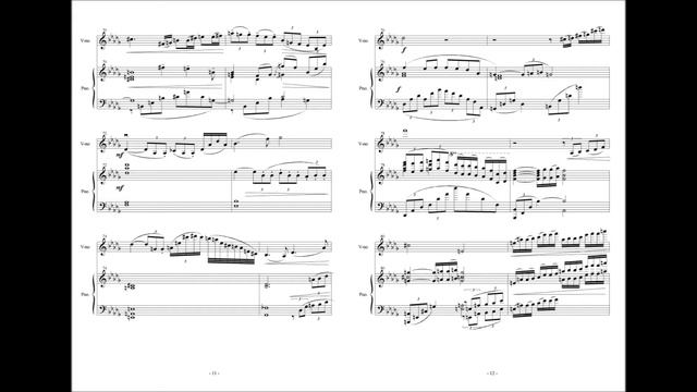 Lena Orsa - Scherzo for violin and piano (sheet music)