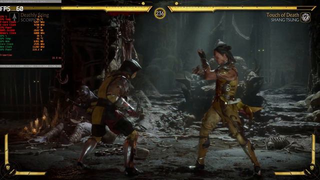 Mortal Kombat 11 Scorpion gameplay | RTX 4080 | Intel Core i7-13700K | Ultra Settings | 4K |