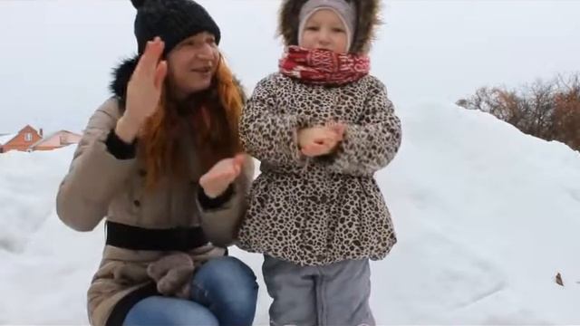 Зимние пальчиковые игры. "Снежок"