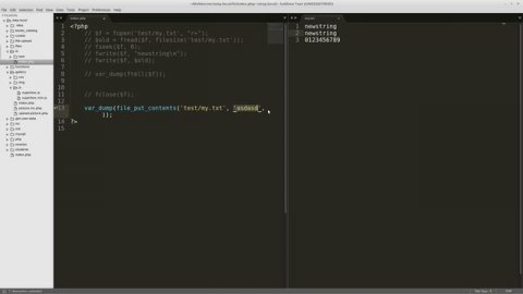 PHP. Работа с ФС