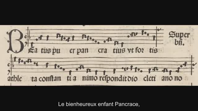 Beatus puer Pancratius