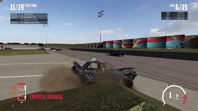 Next Car Game - Wreckfest | 448 hitting on infield