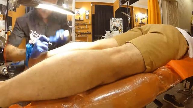 Club Tattoo 13 (Sochi) TimIntruder In Work.   Я за работой)