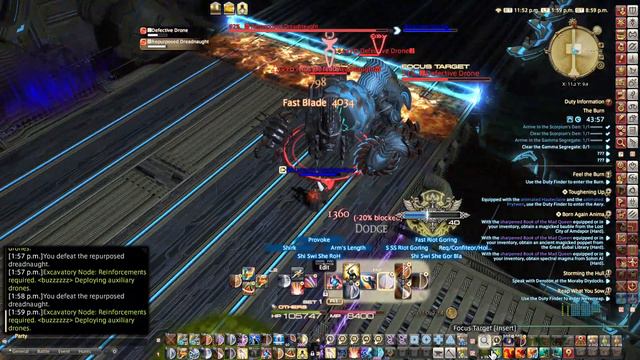 FINAL FANTASY XIV: The Burn - My Noob First Time Run (I Main DPS, but I Soloed It as a Paladin)