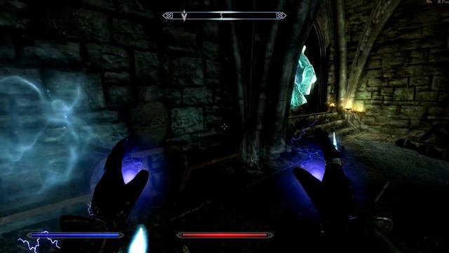 Skyrim: Dawnguard Walkthrough in 1080p, Part 27: The Ruins under Castle Volkihar (in 1080p HD)