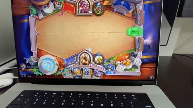 Macbook M1 Pro 16 Hearthstone Gameplay 2021