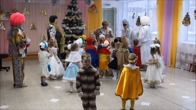 Новогодний утренник 27 12 2016
