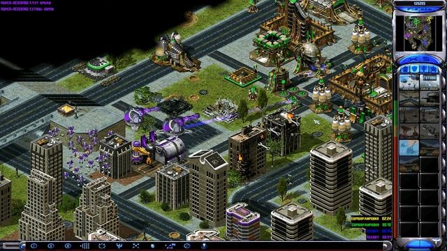 Red Alert 2: Reborn 2.1 - cooperative game 2x2 VS AI | Naz, RopeR