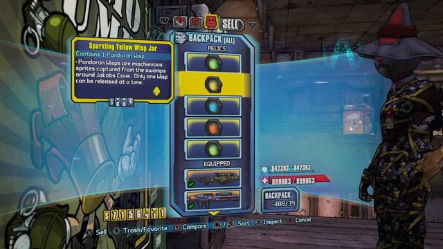 Showing how to do the wisp glitch in borderlands 2