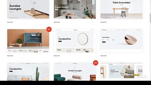 Furnitor - Minimalism Furniture Store HTML Template store web shop Easy Create Website