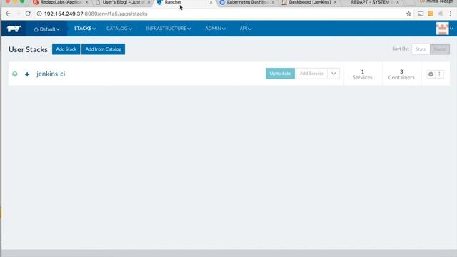 Redapt Labs - Container Management Demo