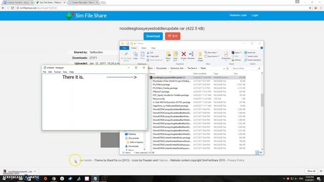 How to Download .rar  Files Into The Sims 4 Mods