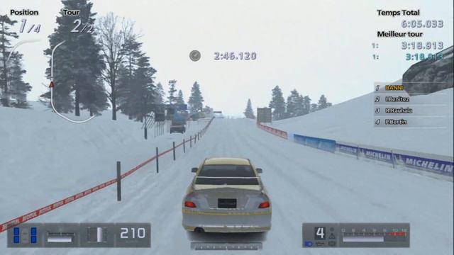 Gran Turismo 5 - Mitsubishi Lancer Evolution V GSR '98 (HYBRiD) PS3 Gameplay