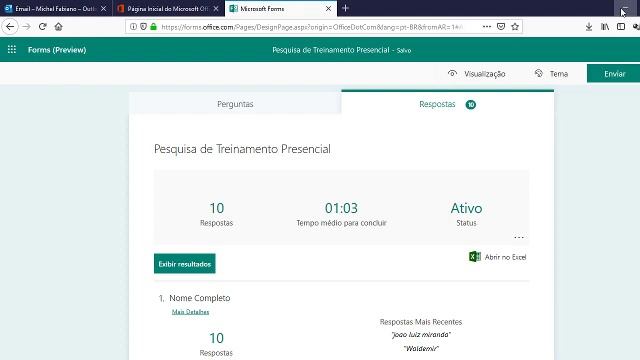 Como Criar Formulários Web com Microsoft Forms e Excel