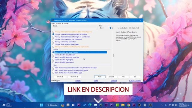 ADIOS a COPILOT con ESTA TOOL ACTUALIZADA / Windows 11 23H2 Ahora MÁS PRIVADO!