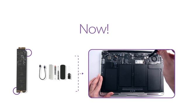 Why not upgrade your MacBook by yourself? It's a piece of cake!