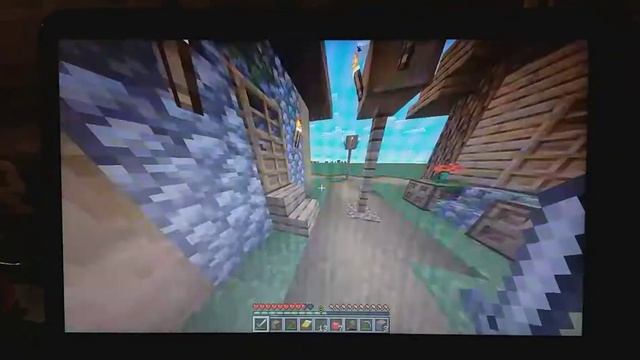 майнкрафт я выживаю в  плоском мире!как выжить в плоском мире? Minecraft java