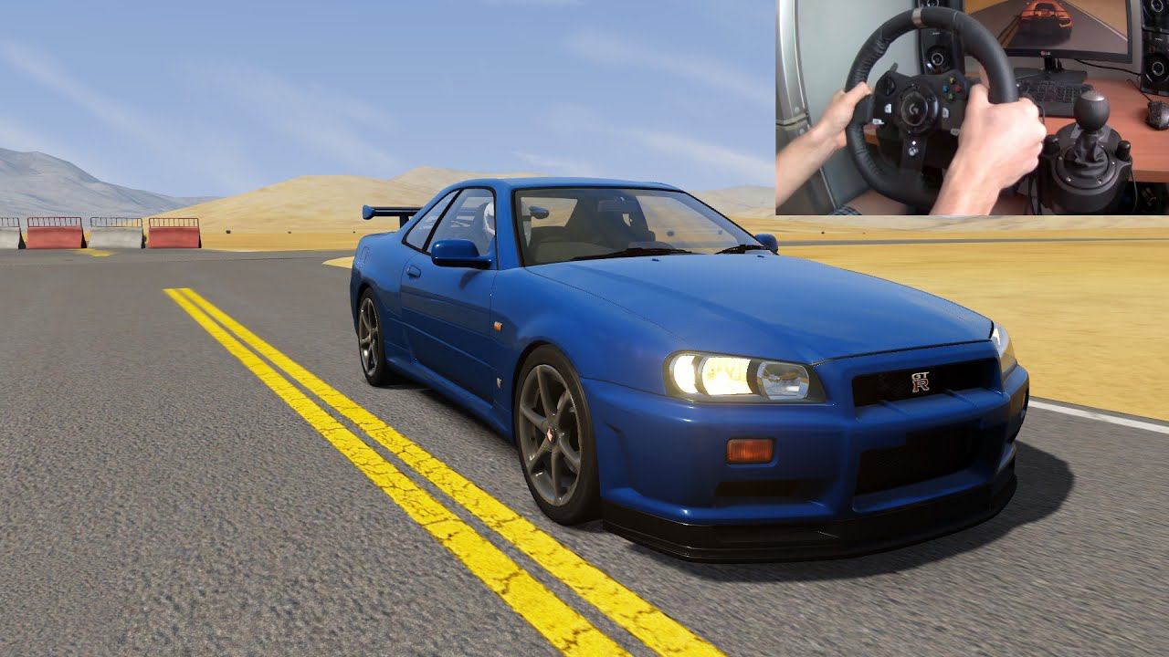 Nissan Skyline GT-R R34 - Assetto Corsa |Logitech g920 gameplay