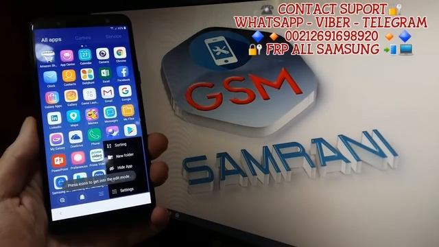 SAMSUNG J8 2018 SM-J810F REMOVE FRP ANDROID 8.0.0 REV U2 / FRP J810G