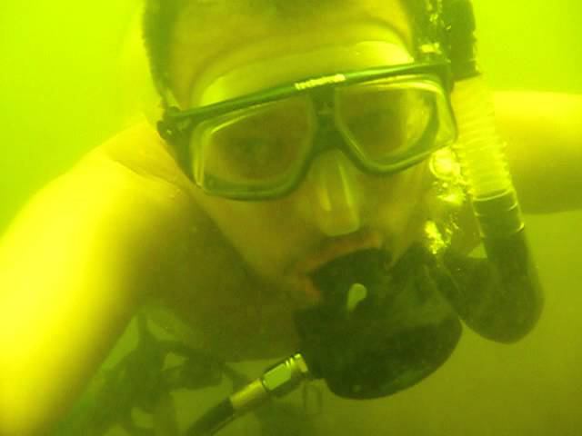Mini-scuba diving at Volga / Пляжный мини-дайвинг на Волге