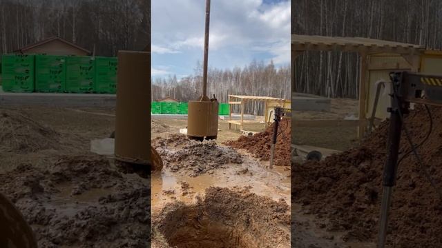Прошли плывун машиной Бурим колодцы на плывунах