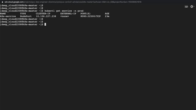 7 5 Lab Service ClusterIP