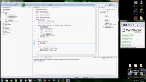 Java Game Tutorials-Moving the Ball 05