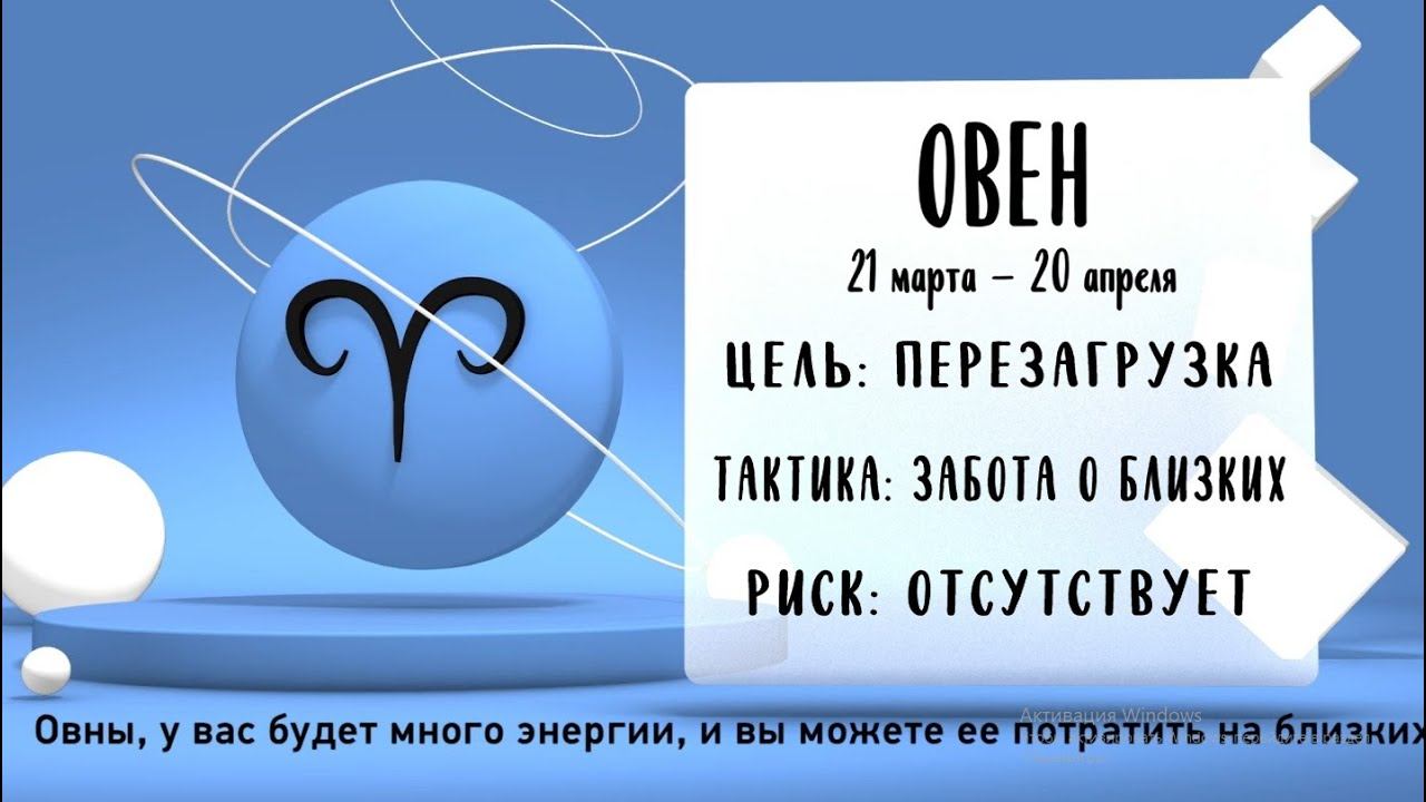 1 Канал 4 Марта Гороскоп