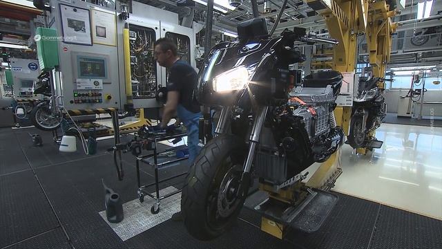 BMW C Evolution за кулисами производства: от конвейера до готовой продукции