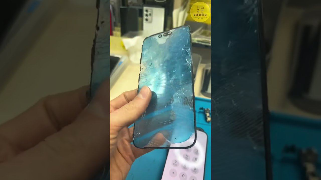 Ремонт тотального iPhone 14 Pro Max. Успешно