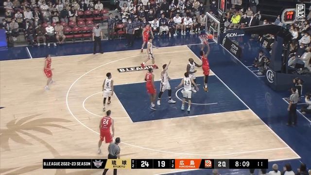 Kai Sotto scores 10 points in his B.LEAGUE Debut against Ryukyu Golden Kings｜8 March 2023