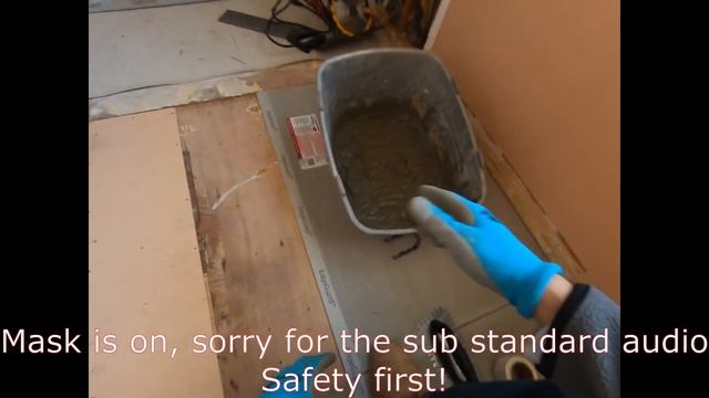 How to level floor for tile without self leveler - level floor before tiling