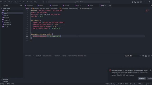 How to deploy a Kubernetes cluster on AWS EKS with Terraform | Part 5