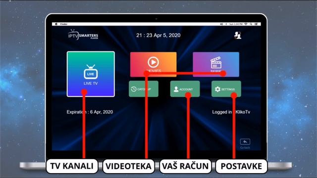 KlikoTv - MAC OS Instalacija