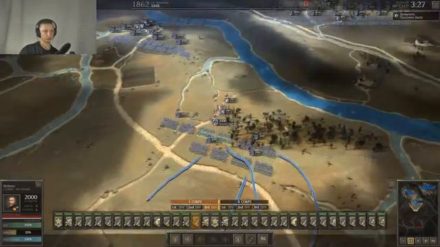 ULTIMATE GENERAL: CIVIL WAR  геймплей, прохождение.  часть 6