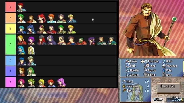 The Best Sacred Stones Units? Fire Emblem 8 Tier List Review