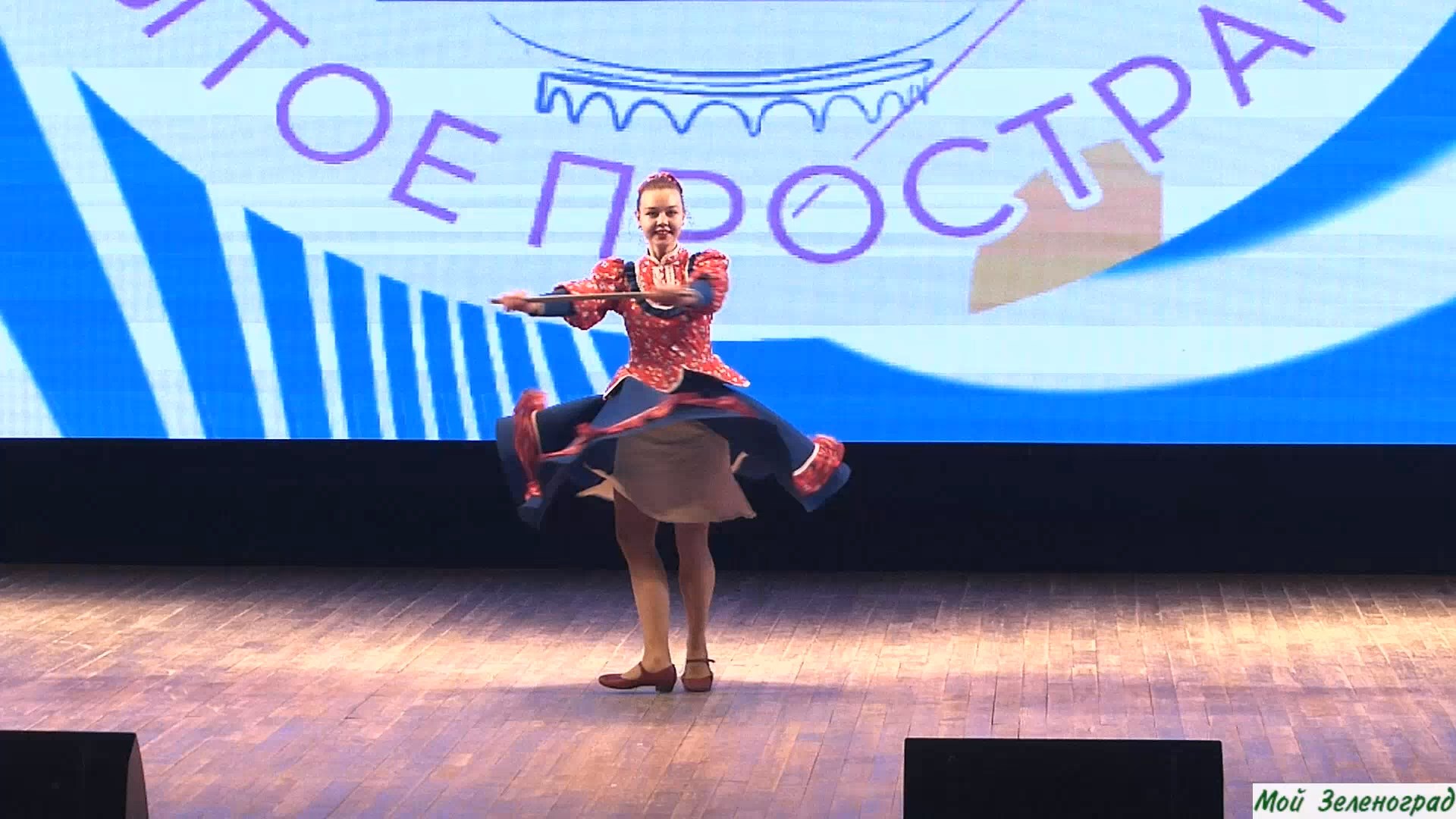 Мария Адиянова - сольный танец «Казачка вольная»