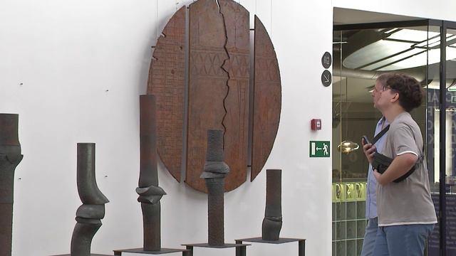 Выставка "Состояния металла" открылась в старооскольском Центре современного искусства «Быль».