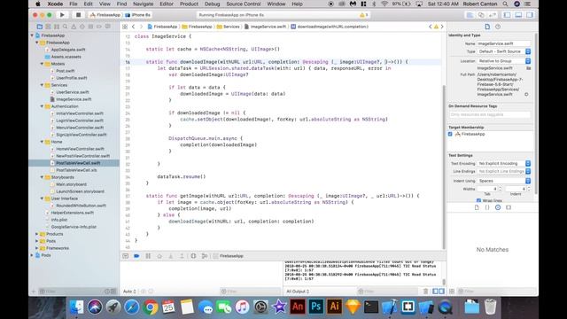 Firebase 5.6 Update Timestamps  Async Image Loading Fixes - Swift  Firebase Part 7
