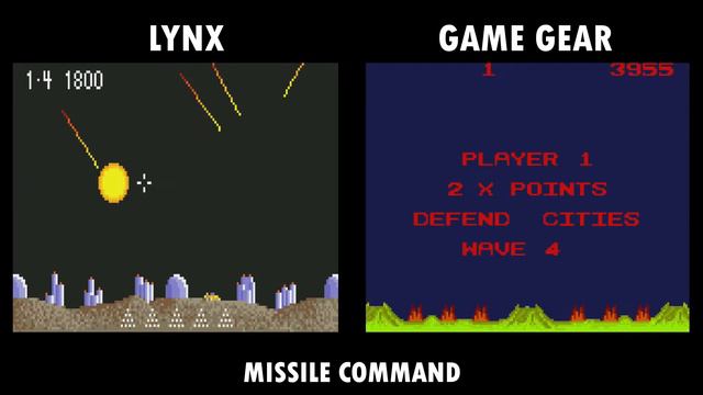 All Lynx Vs Game Gear Games Compared Side By Side