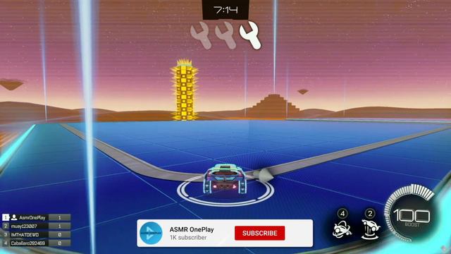 ASMR Gaming 💤 Rocket League Knockout 😴 Relaxing Whispering 🍭 Hard Candy ⌨️ Keyboard Sounds