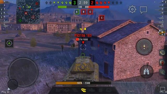 Е100(wot blitz)
