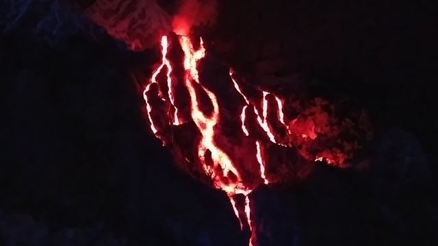 вулкан в макетном парке