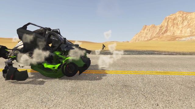 Hyundai Tucson Vs Porsche 918 {BeamNG.drive}