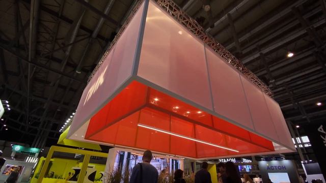 Выставочный стенд для девелоперской и строительной компании ПИК