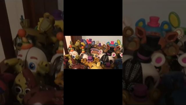 My FNaF collection plush pops action figure and mystery minis