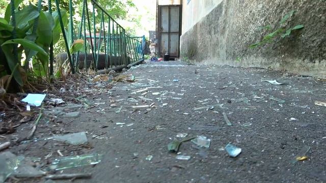 Дрон ударил по детской площадке в Петровском районе