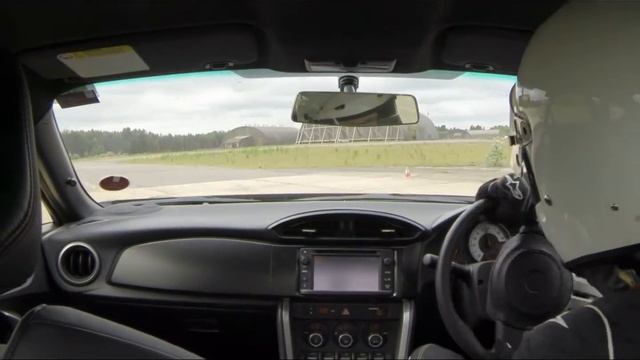 Toyota GT86 Onboard, TSS 2014, Rnd 2, Woodbridge. 1st timed run.